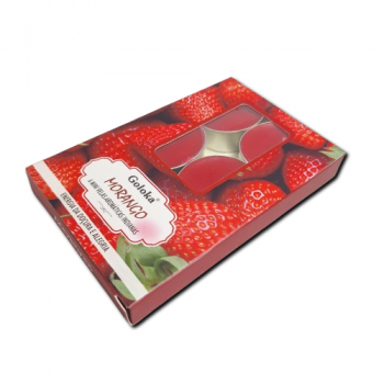 Mínis Velas Aromáticas Goloka De Morango C/6 - 70010