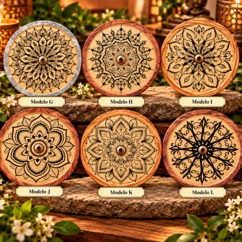 Porta Incenso - Mandala Variadas - TDECP -178