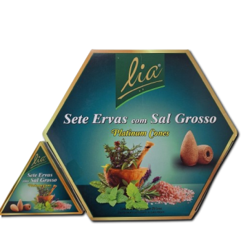 LIA CONE - Sete Ervas com Sal Grosso - 7493