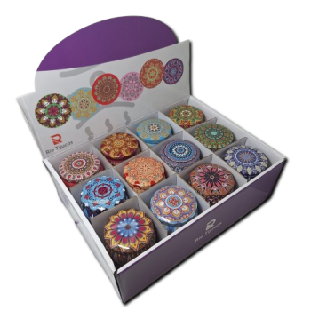 Caixa Colecionável com 24 Velas Perfumadas 5x7CM - 193264