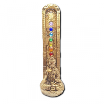 Porta Incenso Buda Thailand com Jarro - 7 Chakras Vertical - 50003