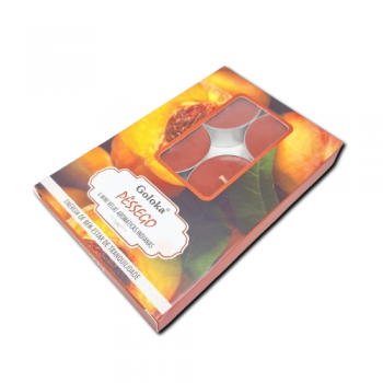 Mínis Velas Aromáticas Goloka De Pêssego C/6 - 14483