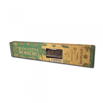 Incenso Aromanza Orgânico Arruda com Alecrim