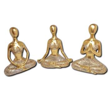 Decoração Yoga - TRES - B57 - Jg c/3