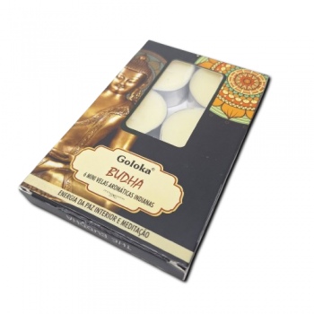 Mínis Velas Aromáticas Goloka Buddha C/6 - 14404