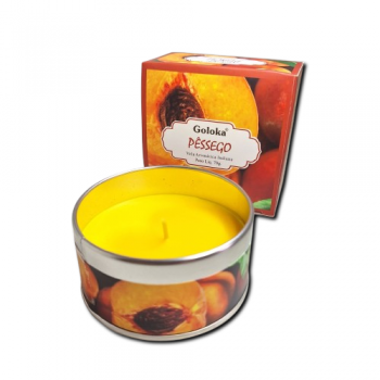 Velas Perfumadas Goloka - Pessego  - 70011