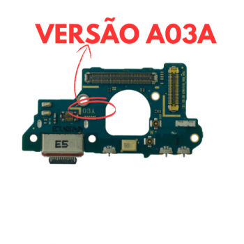 PLACA CONECTOR DE CARGA SAM OR81I TURBO S20 FE - G9 AMERICANO (VERSÃO *A03A*)