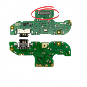 PLACA CONECTOR DE CARGA MOTO G8 PLAY TURBO (VERSÃO M) AMERICANO (1ANO DE GARANTIA)