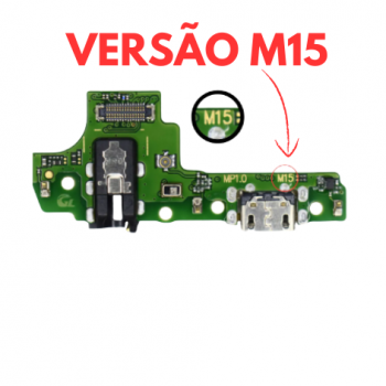 PLACA CONECTOR DE CARGA ORI TURBO SAM A10S/A107F  (VERSAO M15) AMERICANO (1ANO DE GARANTIA)