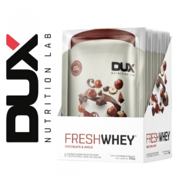 DUX FRESH WHEY SACHE 10 UN - CHOCOLATE BELGA E AVELA