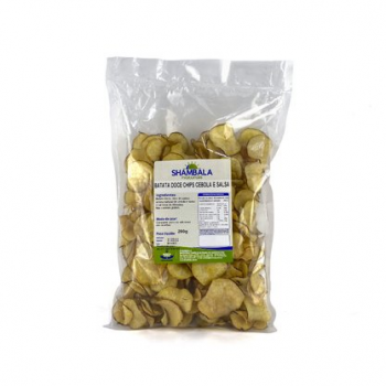 SHAMBALA BATATA DOCE CHIPS 200G - CEBOLA E SALSA