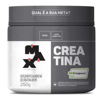 MAX CREATINA CREAPURE POTE 250G