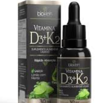 BIOKLEIN  VITAMINA D3 + K2 (sabor Limão com Menta) 30ml