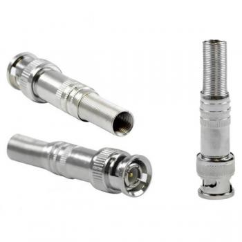 Conector BNC de Compressão Com Mola
