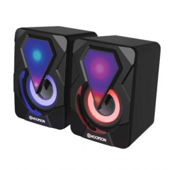 Caixa de Som para Computador LED 06w CX-PC021LED Hoopson