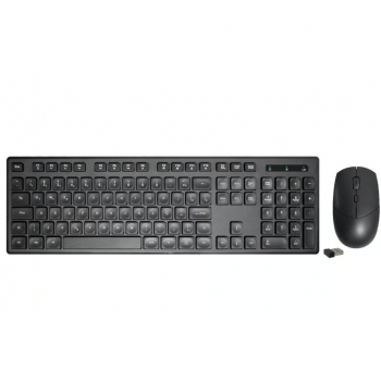 Kit Teclado Mouse Kmex KA6029+MAA734 Sem Fio Preto B2KA60290010B0X
