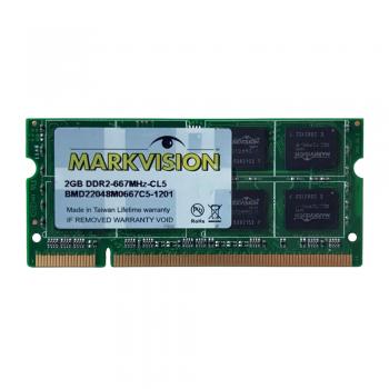 Memória RAM para Notebook DDR2 2GB 667MHz Markvision