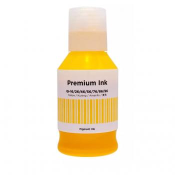 Refil Tinta Compatível Canon GL-16 Amarelo 135ml X