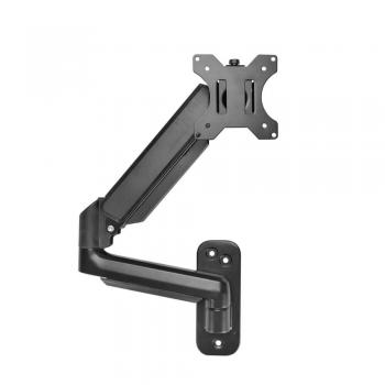 Suporte De Parede Para Monitor Articulado C/ Pistao A Gas 12“ A 32“ Bluecase PN: BSPMTG01-2 - Ate 9kg / Vesa / Tri-Articulado