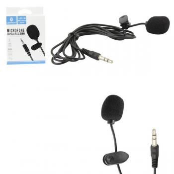 Microfone de Lapela Entrada P2 LEY-58 Lehmox