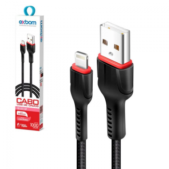 Cabo USB Iphone (Lightning) 1.0m CBX-U2C13IP Exbom