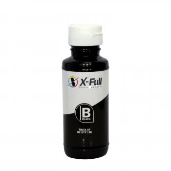Refil Tinta Compatível HP GT51 Black 90ml X-Full