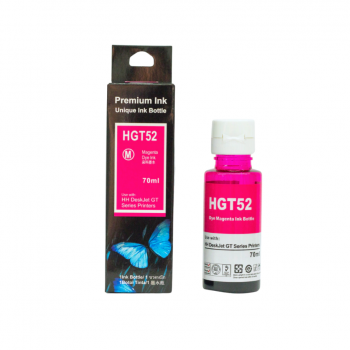Refil Tinta Compatível HP GT52 Magenta 100ml X