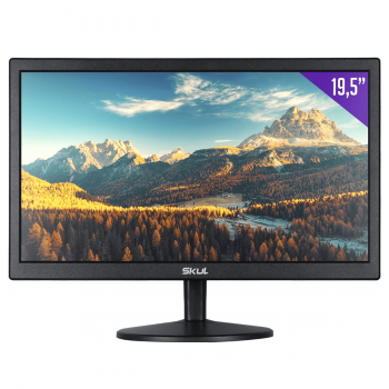 Monitor 19,5“ Office LED SVGA / HDMI / VGA / PRETO / VESA BM17K1HVW Skul