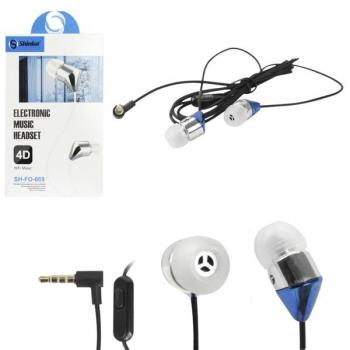 Fone de Ouvido P2 com Microfone Cores Sortidas SH-FO-669 Shinka