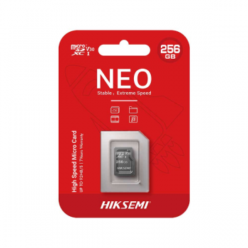 Cartão de Memória Micro SD CLASS 10UHSI 256GB HSTFC1256G Hiksemi