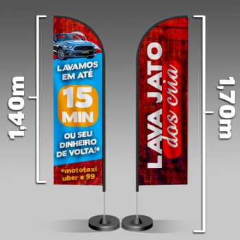 Wind Banner Faca 170x47cm