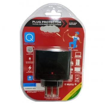 Protetor Elétrico para Tomada Qualitronix Trip 20A Preto
