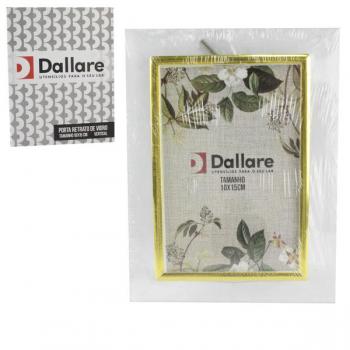 Porta Retrato de Vidro Vertical 10x15cm DL1157 Dallare