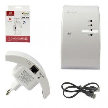 Repetidor e Amplificador de Sinal Wifi 300mbps Anatel KAP-X330 Kapbom