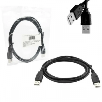 Cabo USB 2.0 Macho Para Macho 1.8 Metros A/A CY-0692-USB2.0-B Seccon