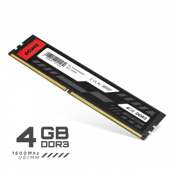 Memória RAM DDR3 4GB 1600MHz UDIMM PM041600D3 PCYes