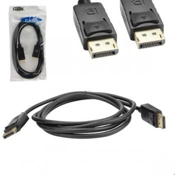 Cabo DisplayPort 1,80 metros - Preto CD18 CD-18 Dex