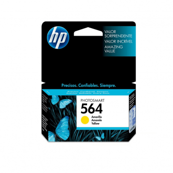 Cartucho de Tinta HP CB320WL (564) Amarelo