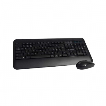 Kit Mouse e Teclado com Fio USB Preto KT200BK C3Tech