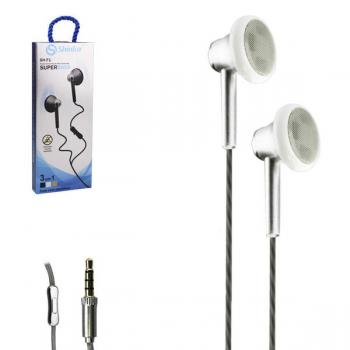 Fone de Ouvido para Celular Super Bass com Microfone Sh-F1 Shinka