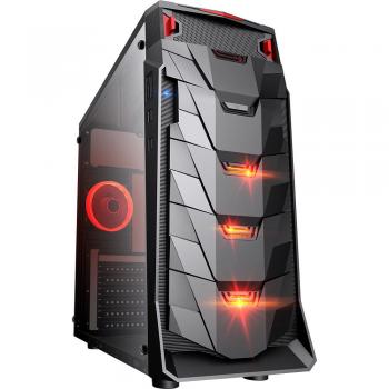 Gabinete Gamer Taurus USB 3.0 Preto LED Vermelho MCA-TAURUS/BK Mymax