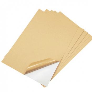 Papel Kraft A4 Adesivo 80g 20 Folhas