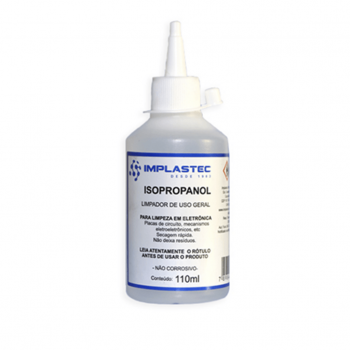 Álcool Isopropílico 110ml c/Bico Aplicador