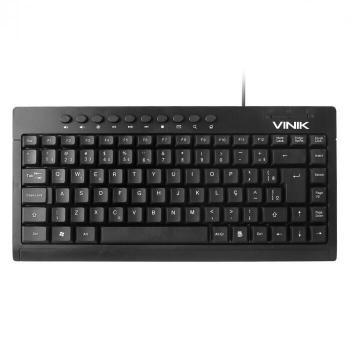 Mini Teclado USB Multimidia Dynamic 10 Teclas ABNT2 Cabo 1.8m - Vinik - DT111