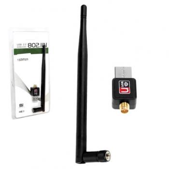 Adaptador Wireless 150 MBPS C/Antena 802.11N
