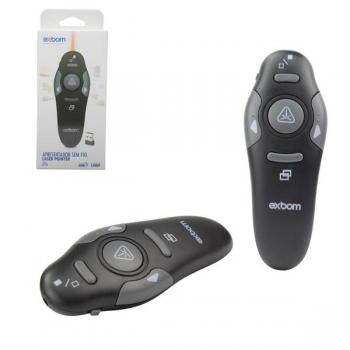 Apresentador Laser Apontador USB Wireless LPT-8 Exbom