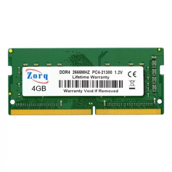 Memória RAM para Notebook DDR4 4GB 2666MHz PC4-2666 Zorq