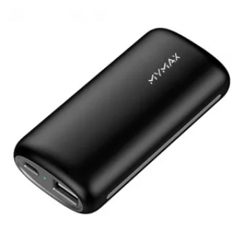 Carregador Portátil Power Bank 4000mAh Preto LED Indicador MSA-450/BK Mymax