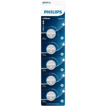 Bateria de Lítio CR2032 3v CR2032P5B/59 Unidade Philips
