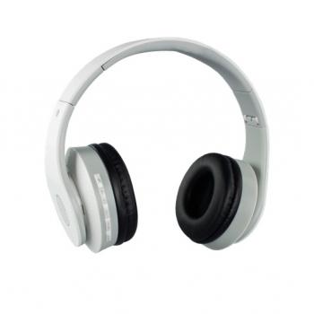 Headset Bluetooth com Microfone FM SD F-038B Branco Hoopson